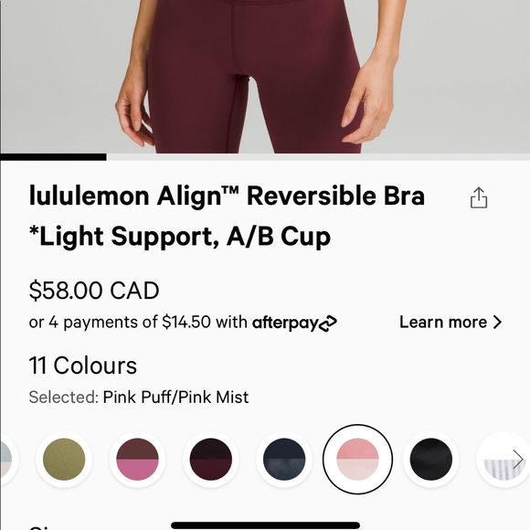 lulu bra brand new WOT - Picture 6 of 6